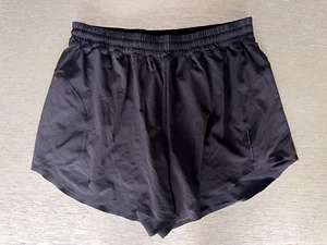Pantalones Cortos Lululemon Always Airy Run 3.5" Negros Forro Bolsillos Talla 8 Para Mujer - Imagen 1 de 4
