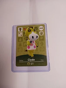 Clyde # 068 Animal Crossing Amiibo Card - Picture 1 of 2