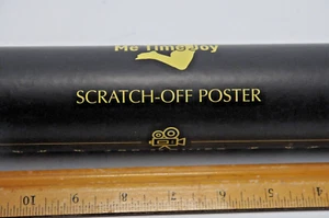 Anime Me Time Joy Top 100 Movie Scratch Off Poster Ultimate Bucket List - Picture 1 of 5