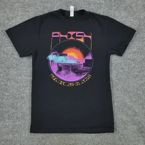 Phish Shirt Men's Small Black Rock Band Concert Graphic Tee Short Sleeve Adult S - Picture 1 of 13