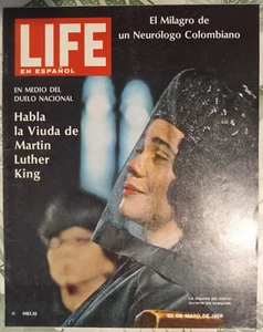 LIFE EN ESPAÑOL MEXICAN MAGAZINE VOL 31 No 10, 2O MAY 68, CORETTA SCOTT ON COVER - Picture 1 of 8