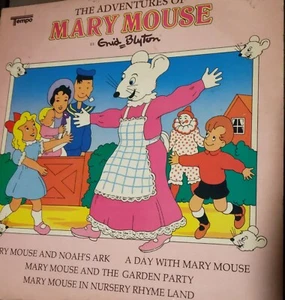 ENID BLYTON The Adventures Of Mary Mouse 1982 Children's Story Vinyl LP LN+ Rare - Bild 1 von 1