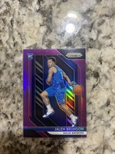 2018-19 Panini Prizm Jalen Brunson Purple /75 #250 SSP MAVERICKS KNICKS