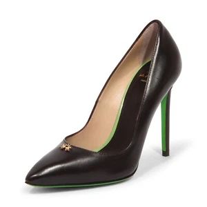 H9961 decollete donna LA MARTINA woman vintage effect shoes brown - Foto 1 di 4