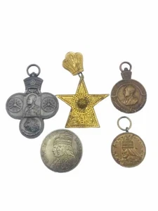 Haile Selassie I Ethiopian War medals Collection of Ethiopian medals - Picture 1 of 7