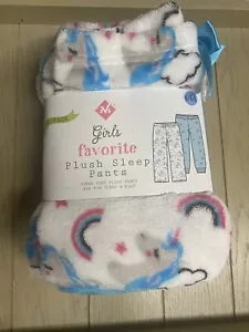 Girls Super Soft Pants Pijamas .2pack Size 6-6x - Picture 1 of 2