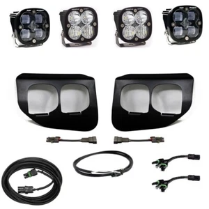 Baja Designs Squadron Sport SAE Fog Lights W/ Upfitter For 20+ Ford Super Duty - Picture 1 of 10