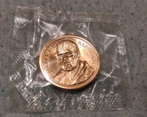 President William Harrison Inaugural Coin #1715/16" Medal - Picture 1 of 2