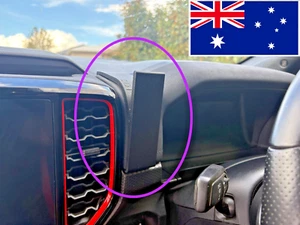 Dash Mount for FORD Next-Gen Ranger/Everest/Raptor - NEW DESIGN! (Phone/UHF) - Picture 1 of 9