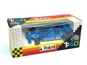 VINTAGE Polistil Serie E 1:40 Talbot Ligier JS 11 F1 NEW OLD STOCK#AG - Foto 1 di 3