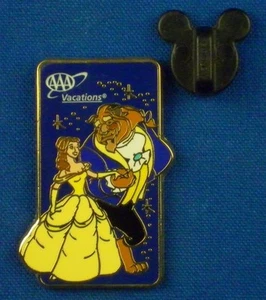 Beauty and the Beast Belle AAA Vacations Triple A 2004 Pin # 29985 - Picture 1 of 4