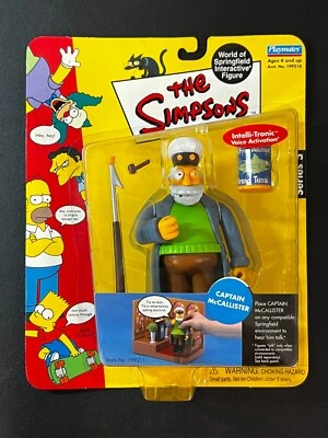 Figura de acción interactiva Capitán McCallister de Los Simpson Mundo de Springfield Foto 1 de 2