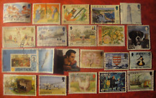 Jersey. 20 Mixed Commemoratives Used Stamps No 11.