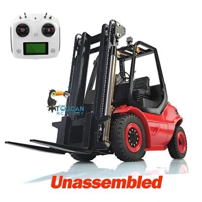 1/14 LESU RC Hydraulic  Forklift Transfer Truck ESC Motor Radio Painted Car - Image 1 of 4