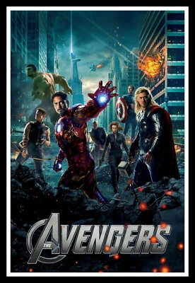Impresión de póster de película Avengers Alt e impresiones en lienzo sin marco Foto 1 de 2