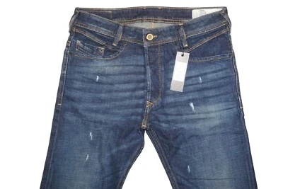 JEANS DIÉSEL IAKOP R7TA8 DELGADOS CÓNICOS W31 L32 100% AUTÉNTICOS Foto 1 de 4