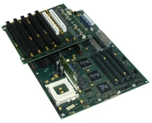 Fujitsu D842-A10 GS9 Lpxab Socket 5 4x Simm + Riser 5x Isa 2x PCI + Vrm - Picture 1 of 2