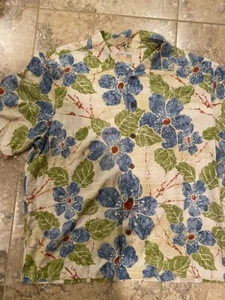 It's 5 Five O'clock Somewhere Hawaiian Aloha SILK Shirt beige Tan Extra Large XL - Picture 1 of 11