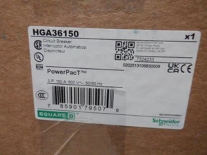 Square D HGA36150 Circuit Breaker - 150A, 3P, 600VAC, 18kA - PowerPact, I-Line - Picture 1 of 6