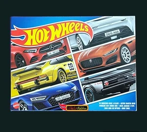 Hot Wheels EURO THEMED MULTIPACK 6PK PORSCHE BMW ASTON MARTIN MERCEDES AUDI  - Picture 1 of 3