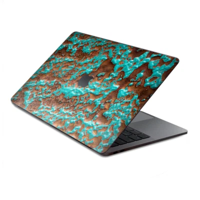 Skins Wrap for MacBook Pro 15 inch Retina Touch  Blue Copper Patina - Image 1 of 4