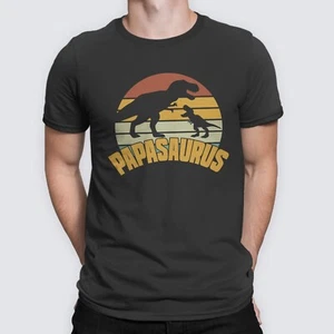 Camiseta Dinosaurio Papasaurus Divertida Idea de Regalo Camiseta Camiseta Día del Padre Broma Papá - Imagen 1 de 2