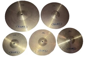 Mapex Cymbals Set Of 5  - Picture 1 of 12