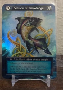 Sorcery: Contested Realm - Arthurian Legends - Salmon of Knowledge Foil NM/M - Picture 1 of 2