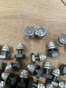 Pratt And Whitney PT-6A Shroud Bolts MS 9489-04 With SS Nut - Picture 1 of 2