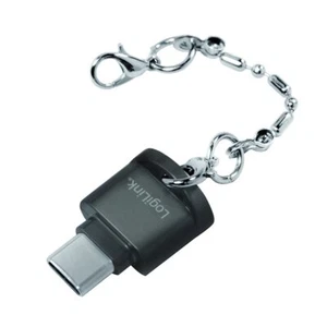 LogiLink CR0039 Lecteur de Carte USB C vers Micro SD en Tant Que Porte-clés - Photo 1/6