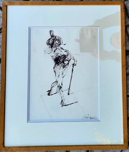 SUPERBE TABLEAU SIGNÉ CLAUDE WEISBUCH POLICHINELLE AUTHENTICITÉ GARANTIE - Picture 1 of 6