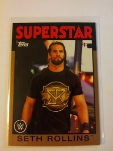 WWE Seth Rollins #32 2016 Topps Heritage Bronze Parallel Card SN 56 of 99 - Picture 1 of 1