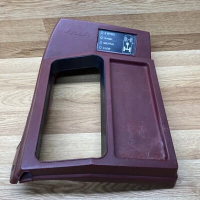 Blazer camioneta Chevy GMC S10 S15 82-94 Jimmy rojo piso central 4x4 consola de cambio A Foto 1 de 4