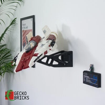 Wall mount for the Lego 75275 UCS A-Wing Star Wars Gecko Bricks