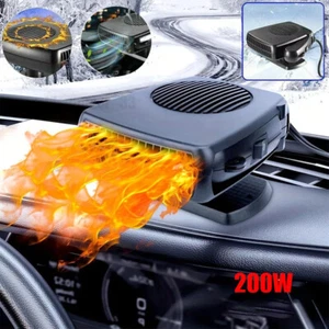 200W Heater Portable Heating Cooling Fan Defroster Demister for Car Truck 24V - Picture 1 of 13