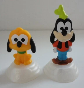 2023 McDonald's Disney 100 Year Celebration PLUTO & GOOFY Happy Meal Toy Figures - Picture 1 of 1