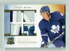 09-10 UD Upper Deck The Cup Foundations  Tyler Bozak  /10  Rookie  Quad Patches
