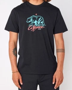 Rip Curl,schwarz, Frontdruck - California, T-Shirt, XL, NEU - Bild 1 von 1