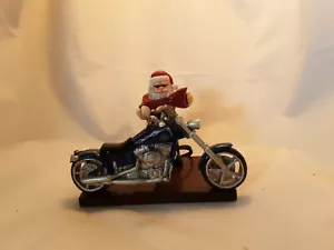 Harley Davidson 2009 Resin Santa Ornament #875-ML - Picture 1 of 7