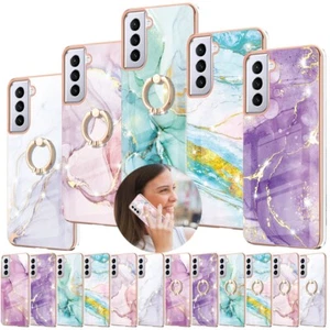 Funda de mármol con soporte para Samsung Galaxy S23 Ultra S22 S21 Note 20 - Imagen 1 de 77