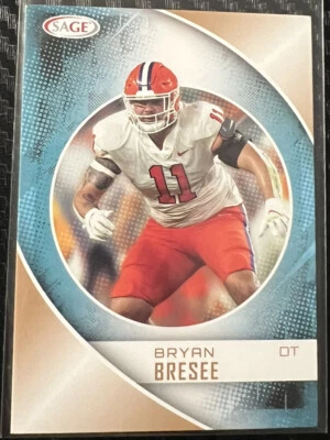 Bryan Bresee 2023 SAGE High Series GOLD Rookie RC Card #134 Clemson - Image 1 of 2