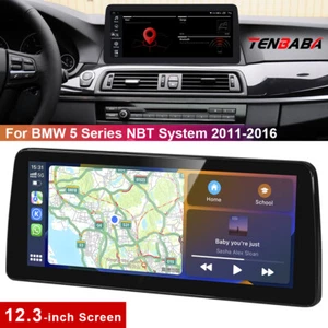 For BMW 5 Series NBT System 2011-2016 Car GPS 2+32G 12.3'' Android Radio Stereo - Picture 1 of 12