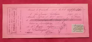 BRIOUDE : VIDAL Fils Cadet : Mandat 1896 ! - Picture 1 of 2