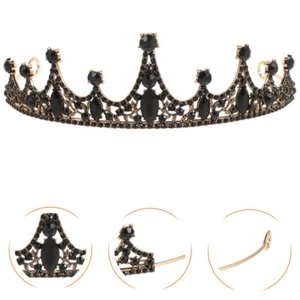 Copricapo donna stile barocco sposa corona matrimonio accessori capelli - Foto 1 di 12