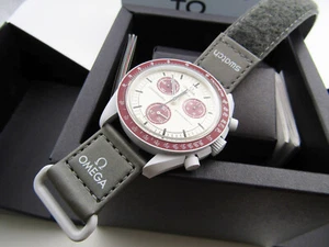 OMEGA X SWATCH SPEEDMASTER MOONSWATCH - MISSION TO PLUTO - NEUWARE - Bild 1 von 12