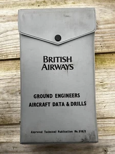 British Airways Ground Engineers Aircraft Data And Drills Tristar - Picture 1 of 8