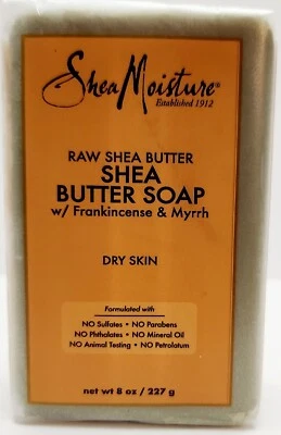Shea Moisture Face & Body Bar With Raw Shea Butter + Frankenstein & Myrrh, 8 oz - Image 1 of 4