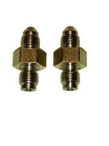 3an to 3/8-24 male inverted flare brake fitting (set of 2) - Picture 1 of 1