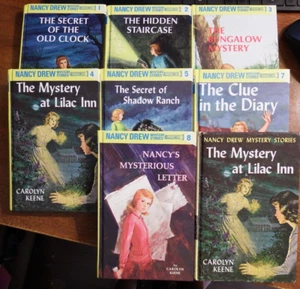 8 Nancy Drew Mystery HB Novels 2002 MINT! - Imagen 1 de 4