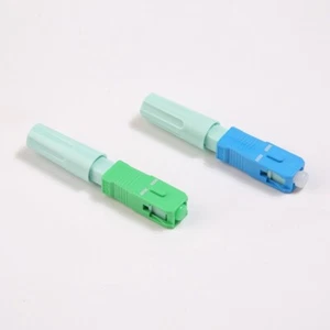 400pcs SC UPC APC Optic Quick Connector Optic Fast Connector Rapido Fibra FTTH - Picture 1 of 9